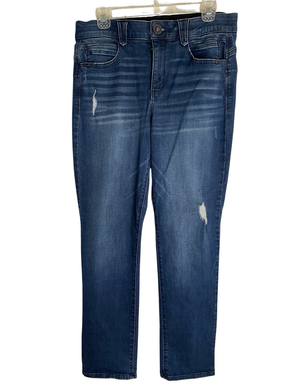 Democracy "Ab"solution slim straight denim ladies size 12 tummy control western